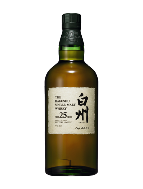 HAKUSHU WHISKY 25YO 43% 6X700ML RWK